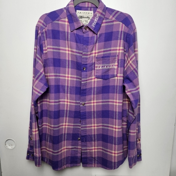 Cakeworthy Friends Phoebe flannel shirt - Picture 2 of 7